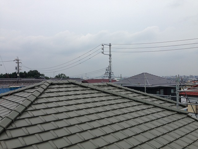 一部注意が必要な平板瓦